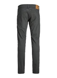 JACK & JONES Solid Mid Rise Slim Fit Jeans  - Image 2