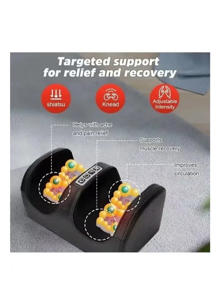 Snooe Electric Foot & Calf Massager with Heating - Portable Mini Massager for Pain Relief, Relaxation, Diabetic Neuropathy & Swelling - Image 5