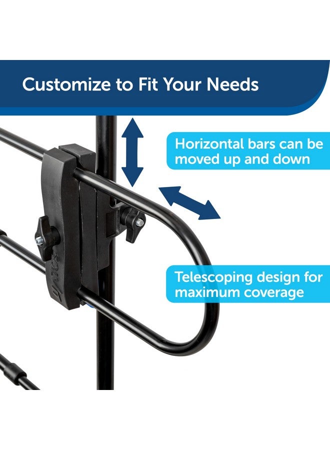 PetSafe Happy Ride Metal Dog Barrier, Pet Gate Vehicle Divider for Cars, Minivans & SUVs - Image 2