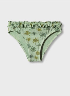 MANGO Kids Palm Print Bikini  - Image 1