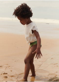 MANGO Kids Palm Print Bikini  - Image 5