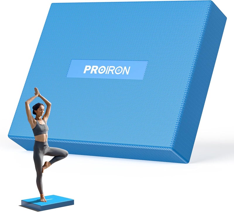 Proiron Balance Pad Non-Slip Cushioned Pu Mat & Ankles Larger Knee Pad - Image 1