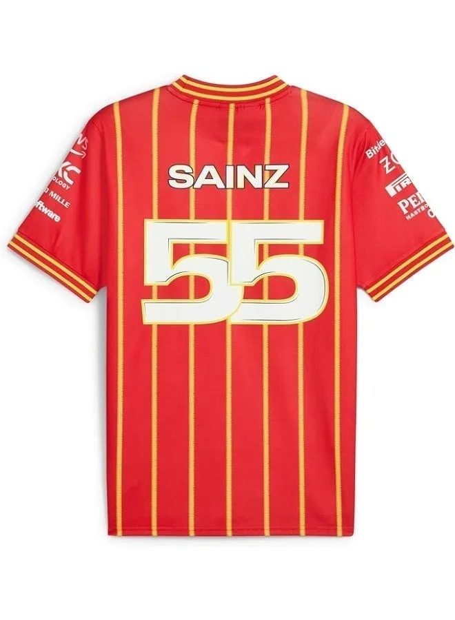 Scuderia Ferrari Scuderia Ferrari F1 Carlos Sainz Soccer Jersey