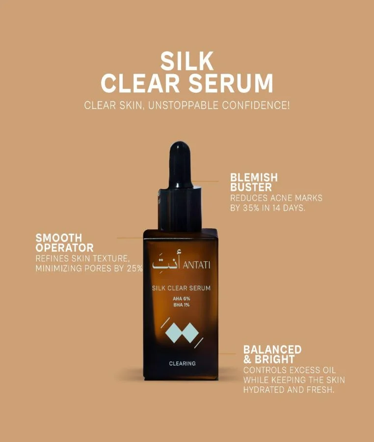 Antati Silk Clear Acne SerumAHA/BHA Clarifying Treatment Serum