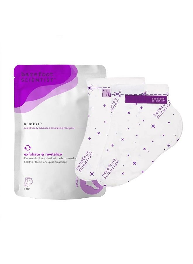 Barefoot Scientist Reboot Ultra-Soft Exfoliating Foot Peel, For Lasting Foot Softness - Image 1