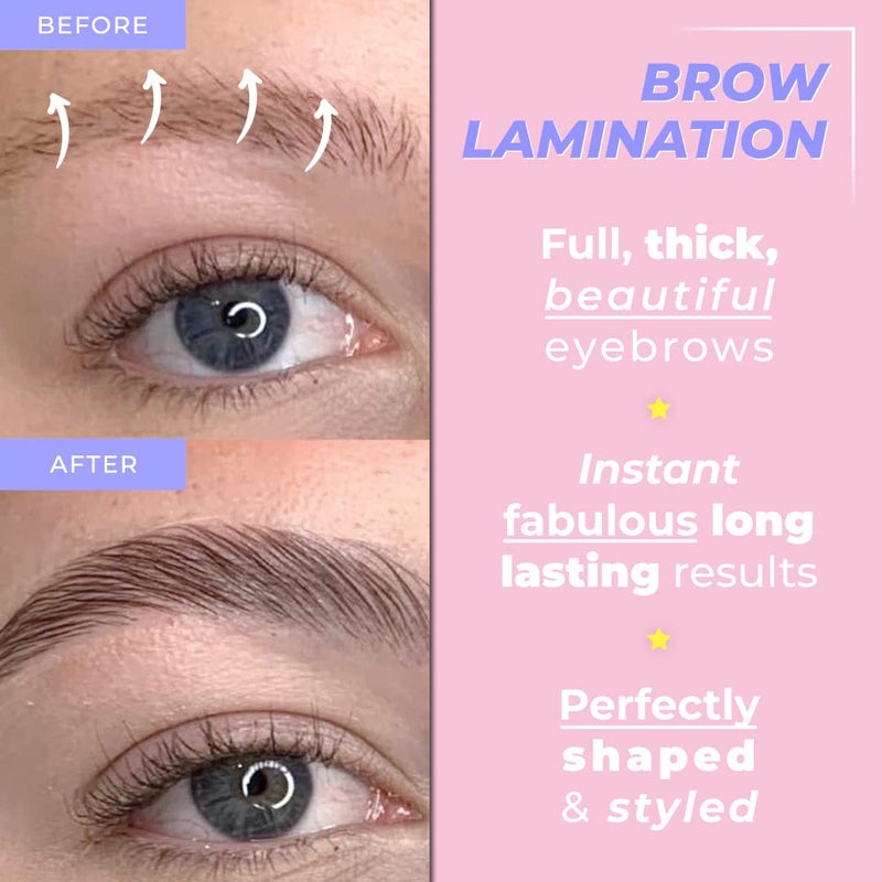 CICI Lash Brow Lamination Kit by CICI | Professional Instant DIY Eyebrow Lamination Lift Kit with Keratin Conditioning for Fuller, Thicker, Beautiful Brows | Easy to Use & Long Lasting Results - Image 3