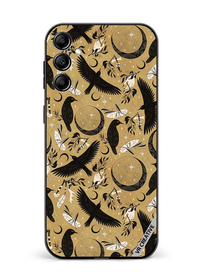VR CREATIVE Protective Case Cover For Samsung Galaxy A34 Bird Catcher Design Multicolour - Image 1