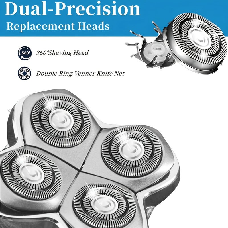 Pitbull Skull Shaver Replacement Blades 1pc Compatible With Golden Silver Platinum Pro Models - Image 2