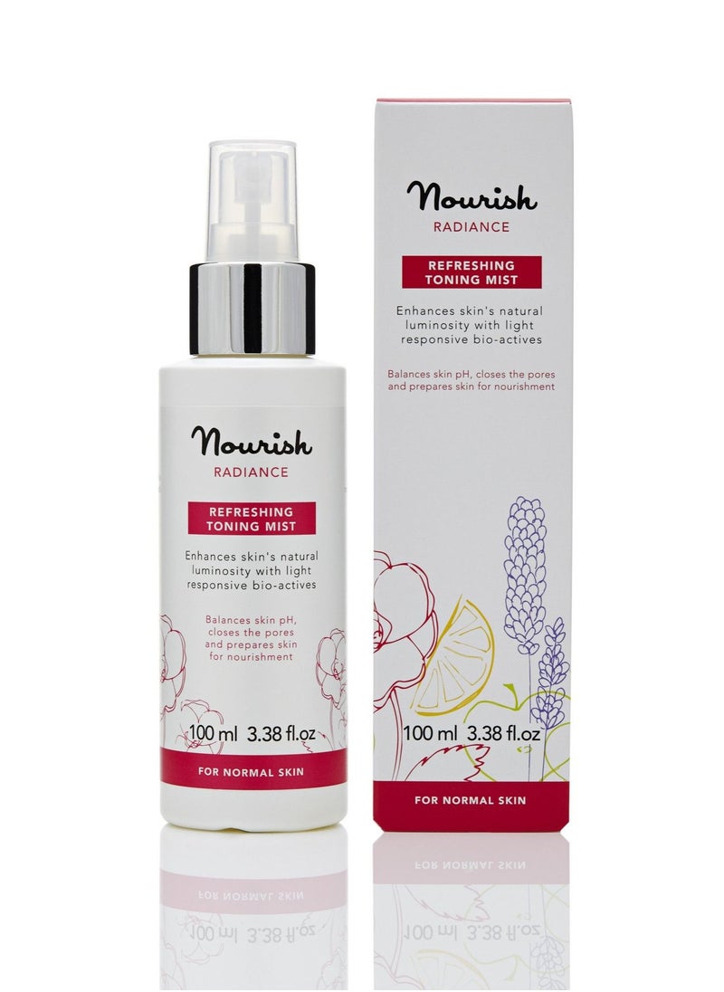 Nourish London Radiance Refreshing Toning Mist  - Image 2