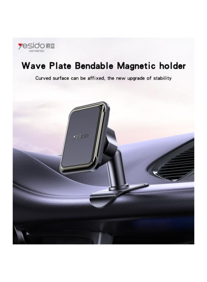 Yesido C204 360 Rotation 6PCS N42 Magnets Folding Bent Base Wave Bendable Magnetic Phone Holder - Image 2