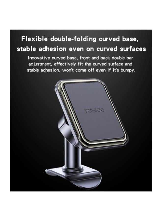 Yesido C204 360 Rotation 6PCS N42 Magnets Folding Bent Base Wave Bendable Magnetic Phone Holder - Image 4