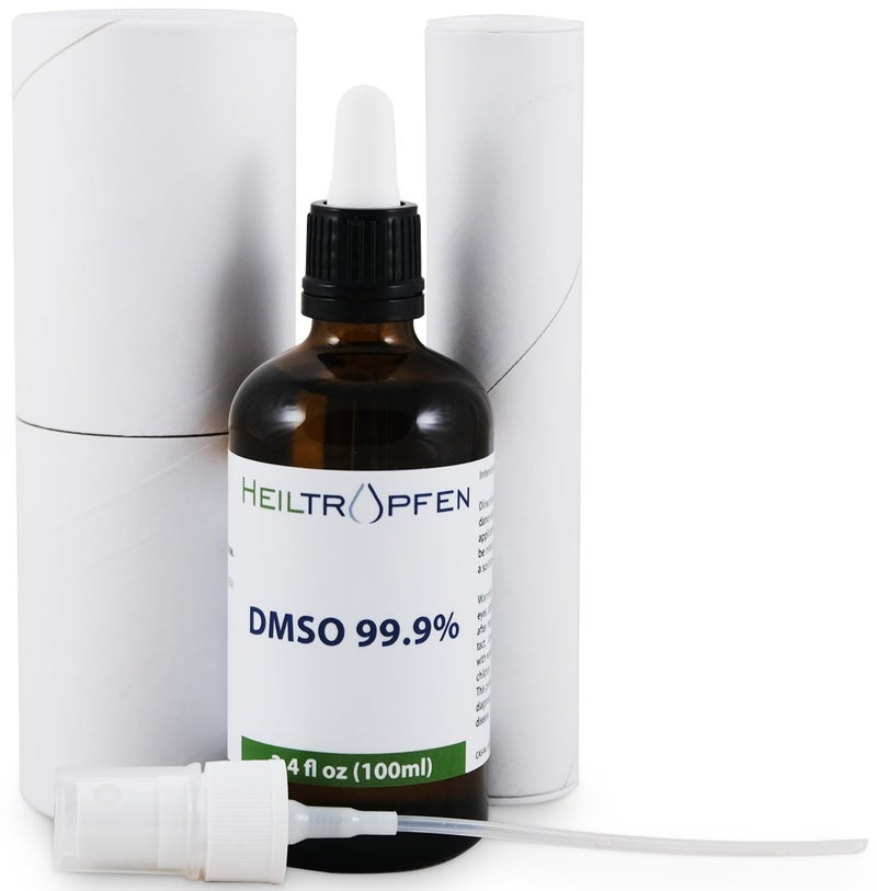 Heiltropfen DMSO - Dimethyl sulfoxide | Pipette + Spray 3.4 Oz - 100ml | Pharma Grade Ingredients | Third-Party Tested | High Purity | Low Odor | Heiltropfen® - Image 4