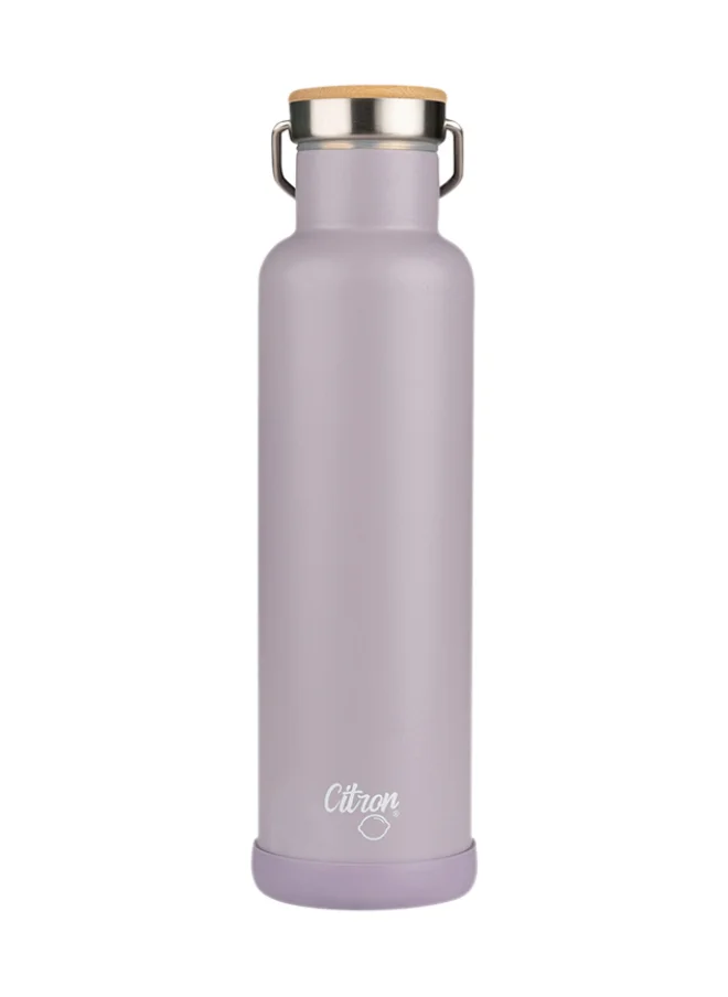 Citron Vacuum Insulated Stainless Steel Water Bottle 750 Ml - Purple