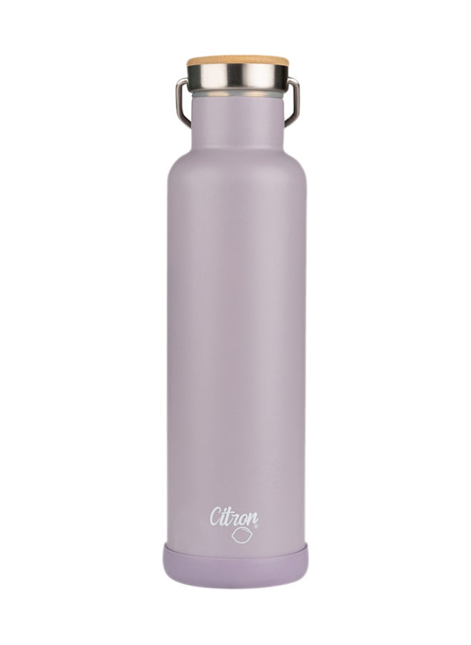Citron Vacuum Insulated Stainless Steel Water Bottle 750 Ml - Purple  - Image 1