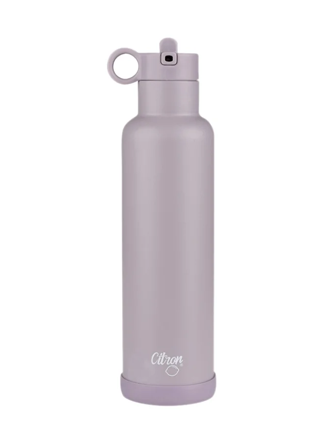 Citron Vacuum Insulated Stainless Steel Water Bottle 750 Ml - Purple