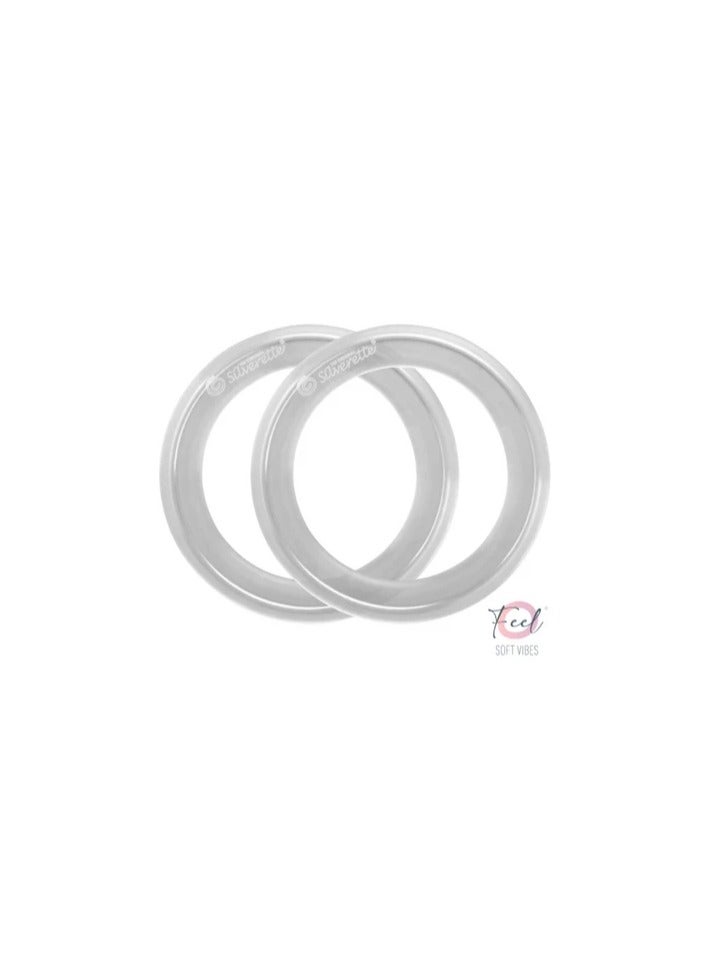 Silverette O-Feel Silicone Ring - Image 1