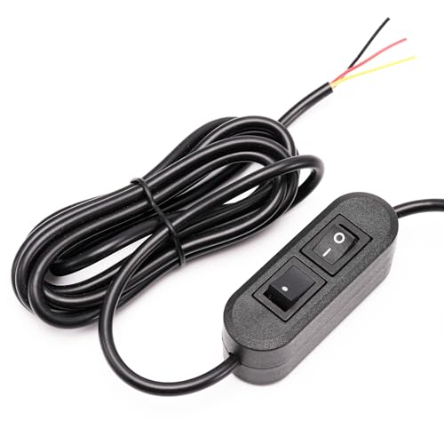 PKINGLAKE Emergency Strobe Flashing Lights Controller/DC 12-24V - Image 4