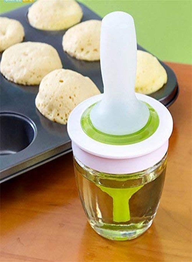 QUMAZZ Chef's Basting Set BBQ Barbecue Oil Silicon Tool Pastry Brush - Image 2