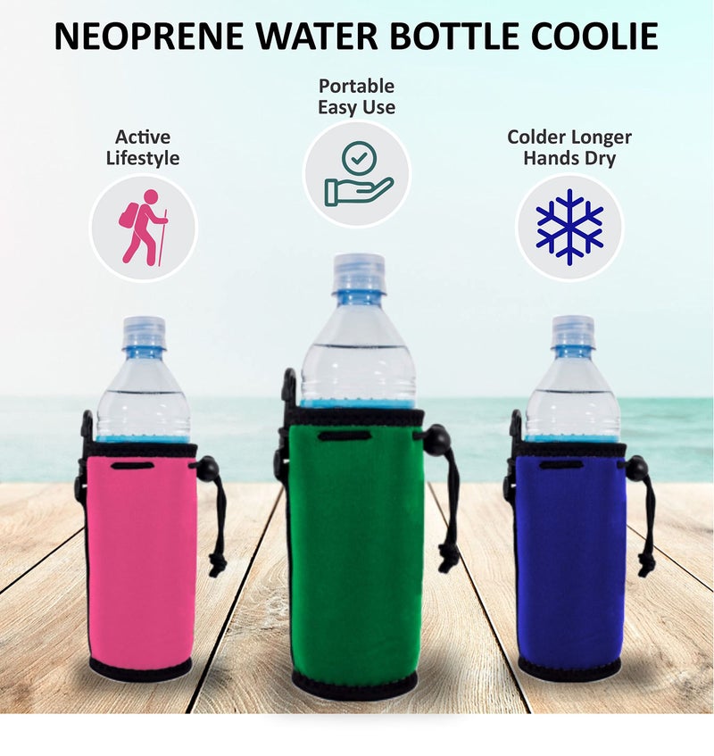 كولي جانكشن زجاجة مياه النيوبرين الفارغة Coolie (1 أسود)  - Image 4