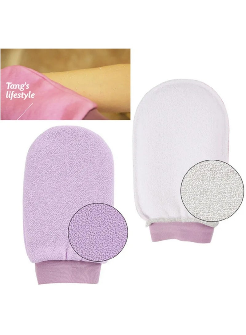 Double-sided Towel Korean Exfoliating Bath Washcloth Body Scrub Shower Towel Mitt Removal Kessa Exfoliate Peeling Glove Towel - Image 4