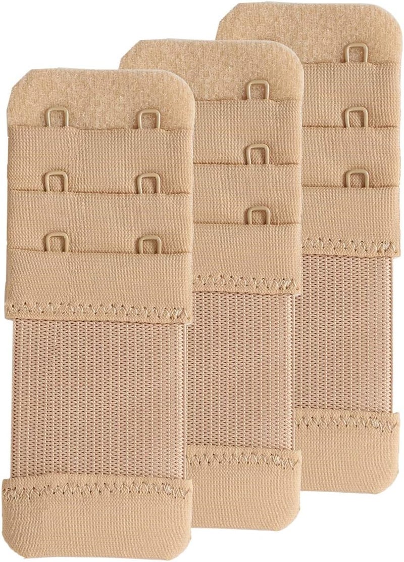 SAMGU Store Women's Bra Extenders 2 Hook / 3 Hook / 4 Hook / 5 Hook / 6 Hook, Soft Stretchy Back Bra Extension Strap - Image 1