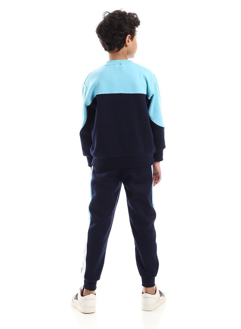 Caesar Boys Training Suit Printed - Image 4
