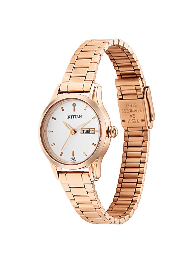 TITAN Analog Silver Dial Women's Watch-2656WM01 - Image 2