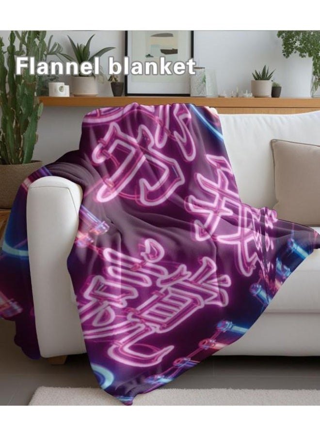 general Flannel thin blanket (warm and comfortable, suitable for sleep, gaming, dust removal and sandproof) 150cm*200cm - 221 - Image 5