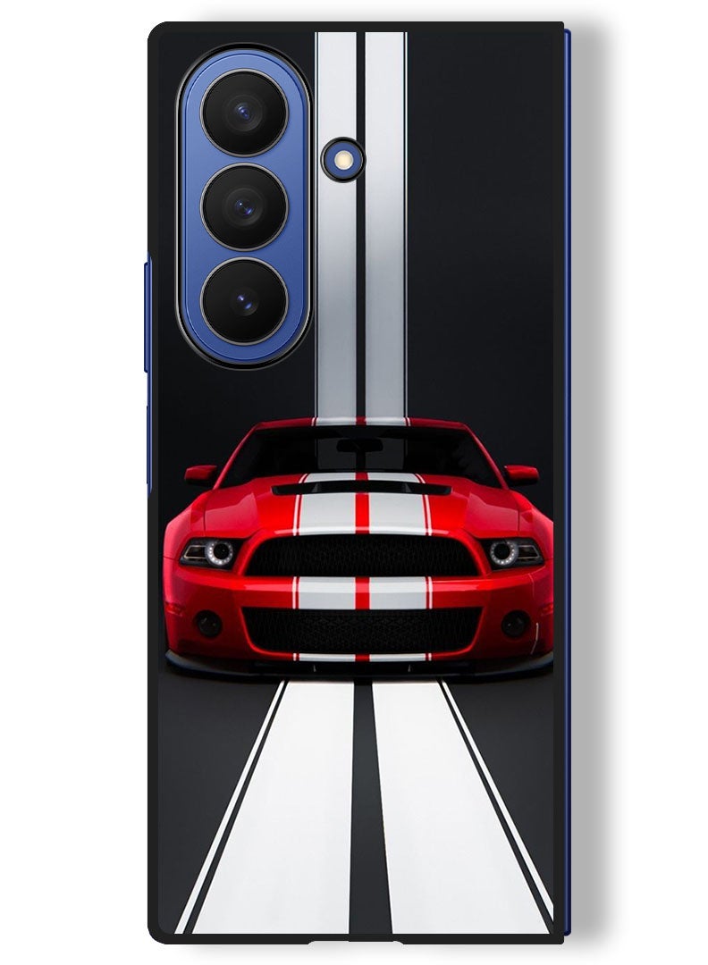 Theodor Case Compatible with Samsung Galaxy Z Fold 7 - 8 Inch Protection Shockproof Bumper Cover Car (14) - Image 1