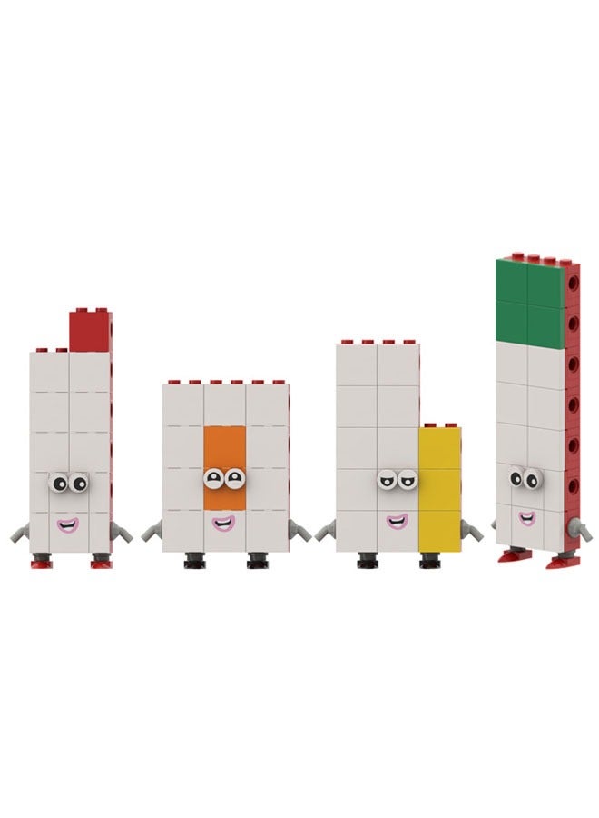 Digital building blocks, square doll models, children's educational small particles, assembled toy ornaments - Image 1