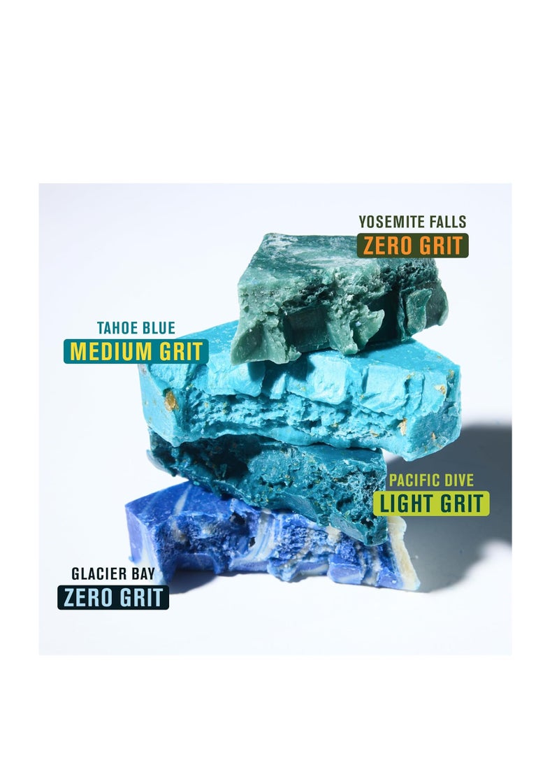 Every Man Jack Every Man Jack Cold Plunge Mens Bar Soap Set - Deeply Cleans, Hydrates with Naturally Derived Ingredients - Iconic Cold Water Scents - Pacific Dive, Glacier Bay, Tahoe Blue, Yosemite Falls, 4 Bar Set  - Image 4