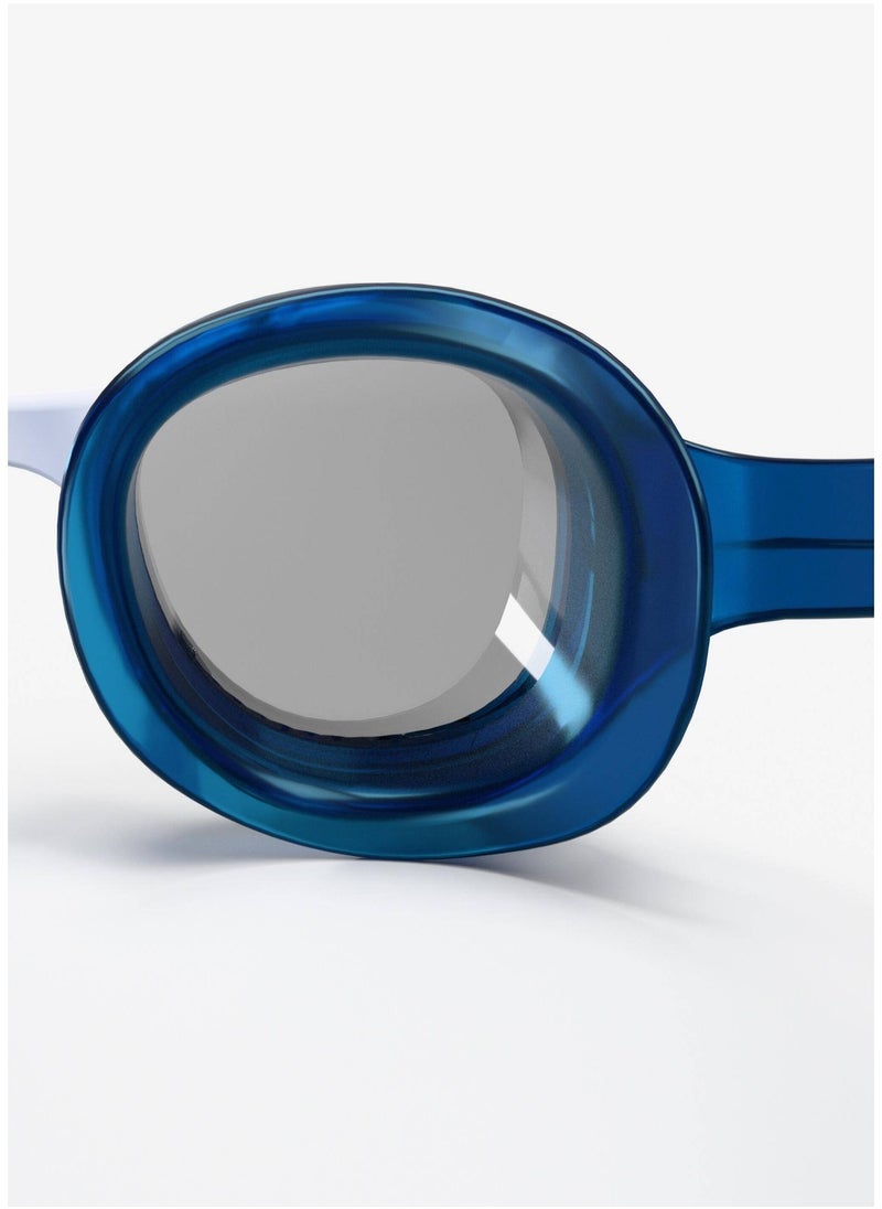 NABAIJI NABAIJI by DECATHLON, Kids' Swimming Goggles Xbase Clear Lenses Adjustable & Comfortable Blue White  - Image 3