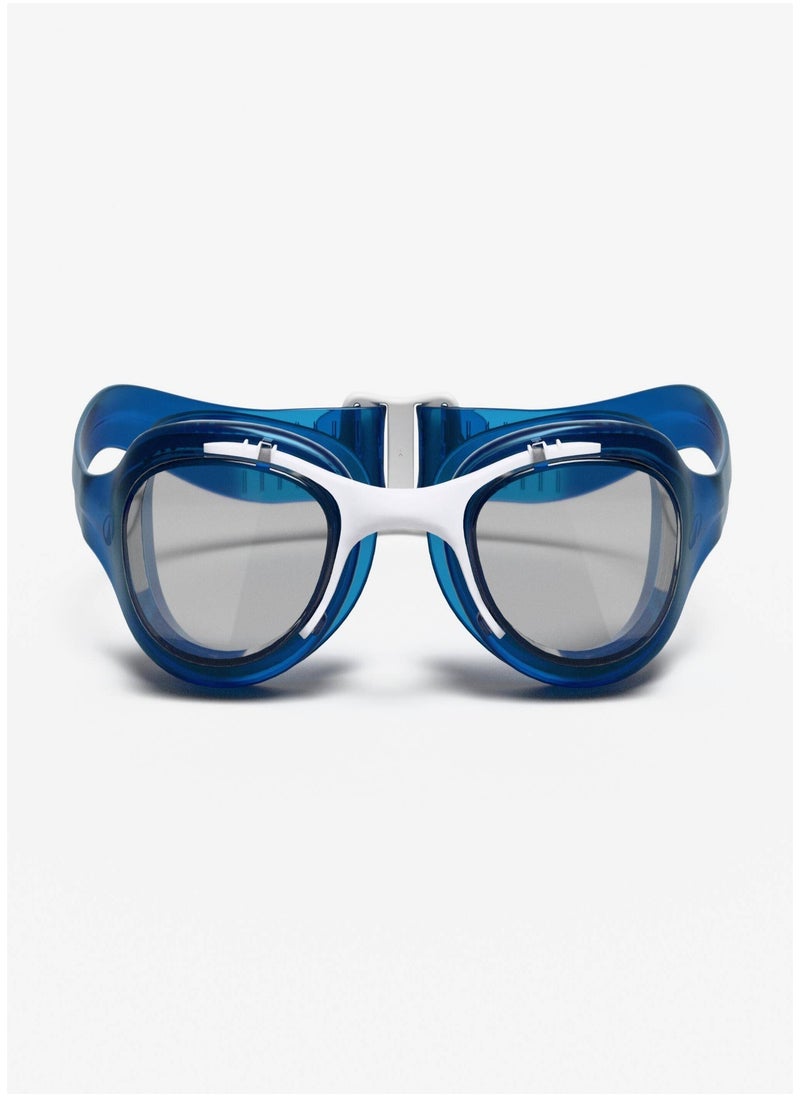 NABAIJI NABAIJI by DECATHLON, Kids' Swimming Goggles Xbase Clear Lenses Adjustable & Comfortable Blue White  - Image 2