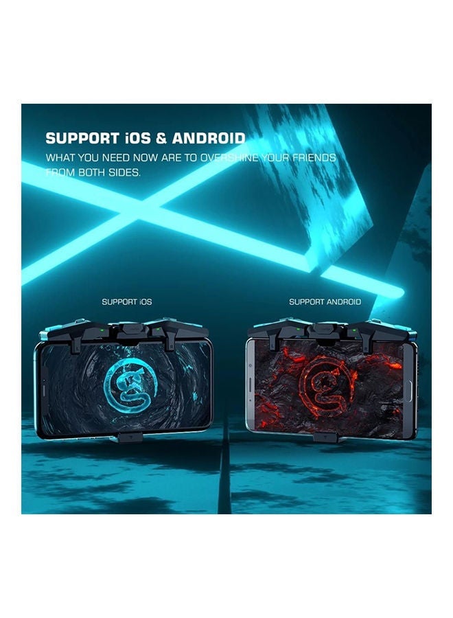 ELTRAZONE F4 Falcon Mobile Gaming Controller – Mechanical Trigger, Adjustable Joystick for iOS & Android, 4 Turbo Modes, Instant Response, Ergonomic Design for PUBG, COD Mobile, Free Fire – Lightweight, No Bluetooth or App Required, Easy to Use for Seamless Gaming - Image 2