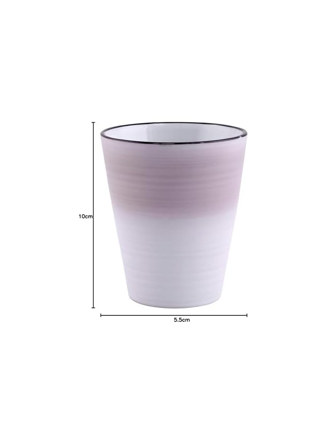 S-TOP Reuable Stoneware Coffee Mug 350 ML- Large Coffee & Tea Mug, Traditional Extra Large Tea Mug, Thick Wall Small Portable Mug | Ideal for Hot & Cold Drinks - Image 4