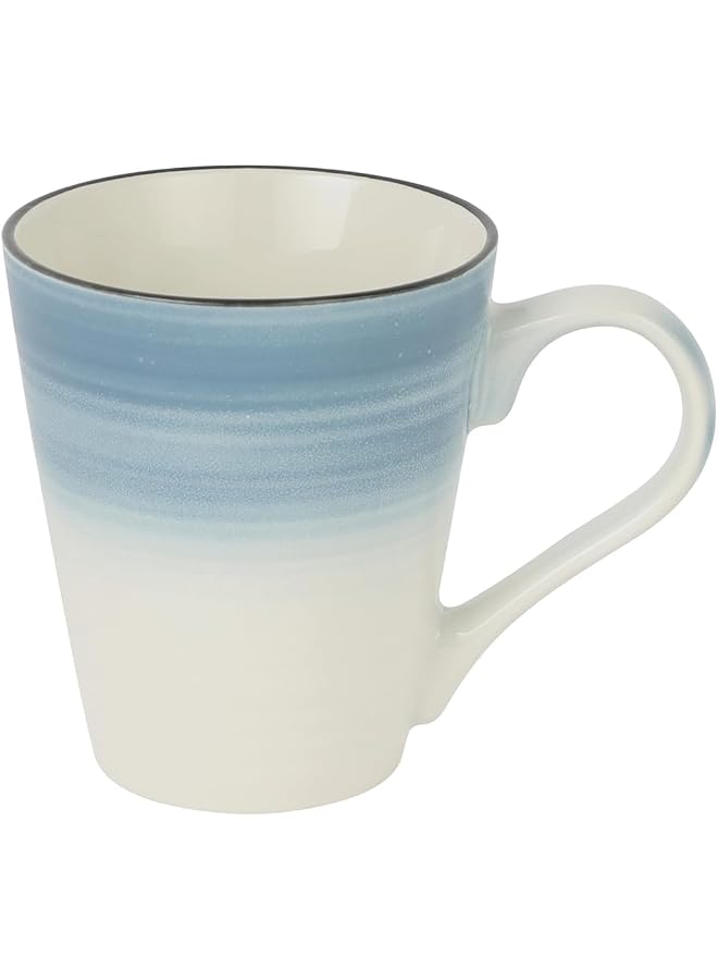 S-TOP Reuable Stoneware Coffee Mug 350 ML- Large Coffee & Tea Mug, Traditional Extra Large Tea Mug, Thick Wall Small Portable Mug | Ideal for Hot & Cold Drinks - Image 1