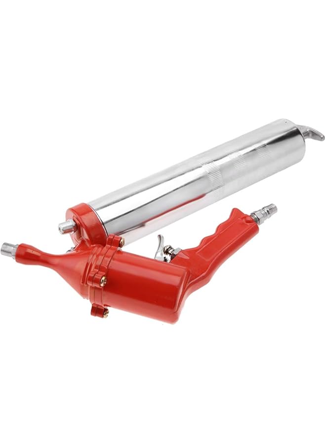 Generic Powerful 400Cc Pneumatic Grease Gun Zinc Alloy Die-Cast Head 1/4In Connector For Heavy Duty Machinery Grease  - Image 5