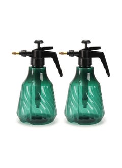 0.5 Gallon Hand Held Garden Sprayer, Manual Pump Pressure Water Sprayers with Adjustable Nozzle, Plastic Clear Watering Can for Lawn, Garden, Indoor and Outdoor Gardening, 2 Pack