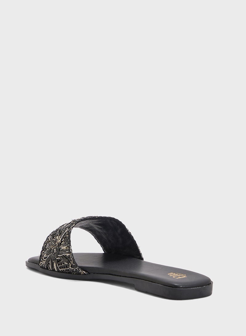 ELLA Ladies Flat Sandal  - Image 2