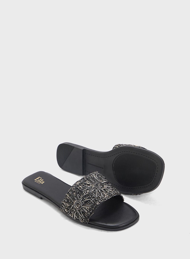 ELLA Ladies Flat Sandal  - Image 3