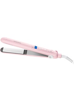 Grundig HS 5735 Macaron Edition Ceramic Coated Hair Straightener [Light Pink]  - Image 1