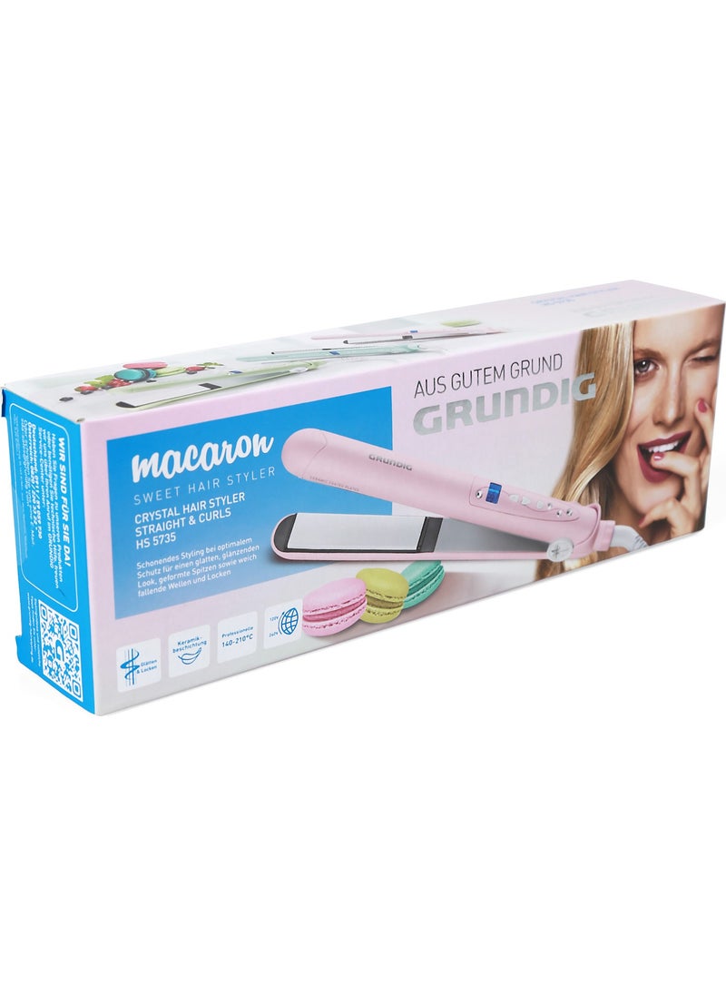 HS 5735 Macaron Edition Ceramic Coated Hair Straightener [Light Pink] - pzsku/Z1A58F476FE32FAFFA57FZ/45/_/1734510676/7d2cf024-7109-4949-96bc-91de3cb27e34