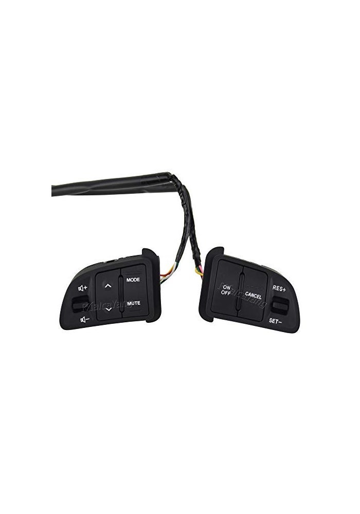 Malcayang Steering Pad Audio Cruise Remote Control Switch with Extension Wire for Kia Sportage 20122015 - Image 1