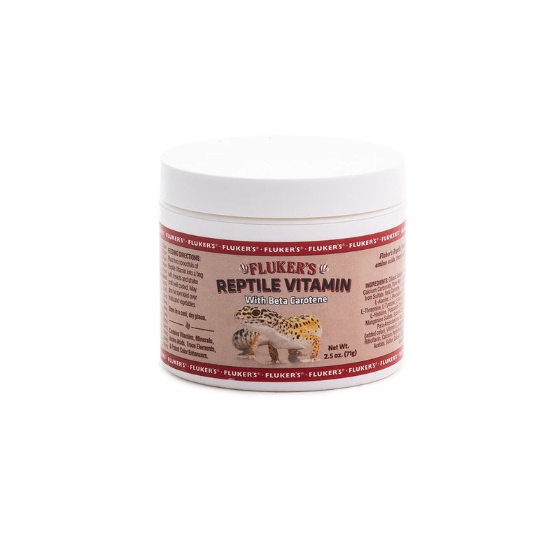 Fluker's Repta Vitamin, Reptile Supplement With Beta Carotene, 2.5 oz - Image 1