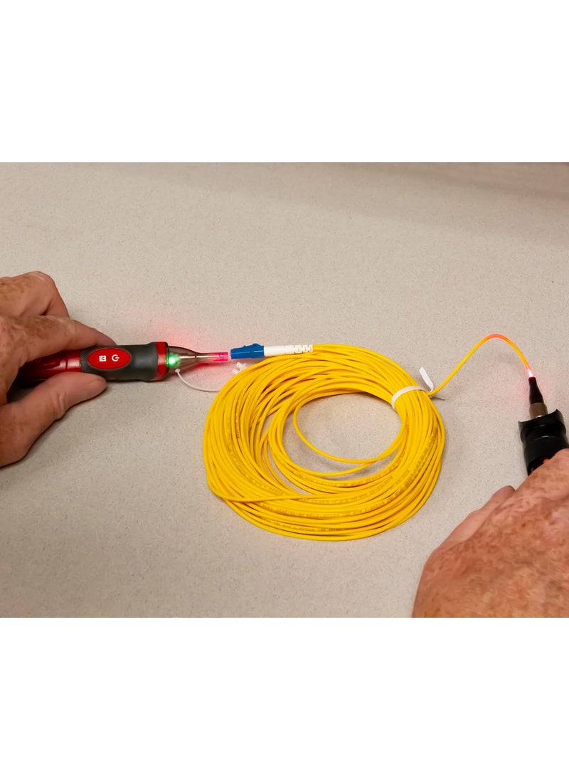 Triplett Triplett ETFB10 NonContact Optical Fiber Identifier 850 to 1700nm and AC Voltage Detector 5010000V  - Image 3