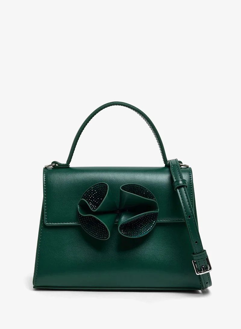 Nine West NWRIHANNA-D Embellished Top Handle Bag