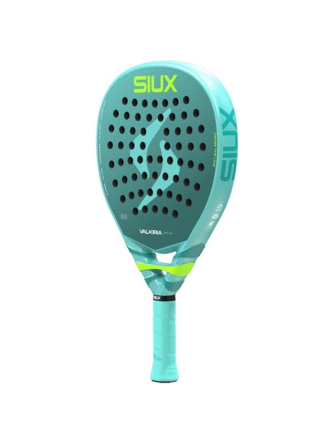SIUX مضرب بادل سيوكس فالكيريا إيليت 2026 - مضرب هجين من ألياف الكربون 3K مع قلب من مادة EVA، خفيف الوزن (345-355 غرام)، بلمسة نهائية رملية، مناسب للاعبات المحترفات. - Image 4