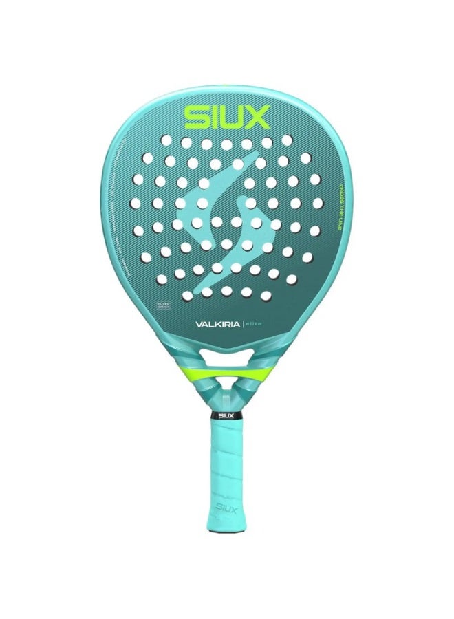 SIUX مضرب بادل سيوكس فالكيريا إيليت 2026 - مضرب هجين من ألياف الكربون 3K مع قلب من مادة EVA، خفيف الوزن (345-355 غرام)، بلمسة نهائية رملية، مناسب للاعبات المحترفات. - Image 2