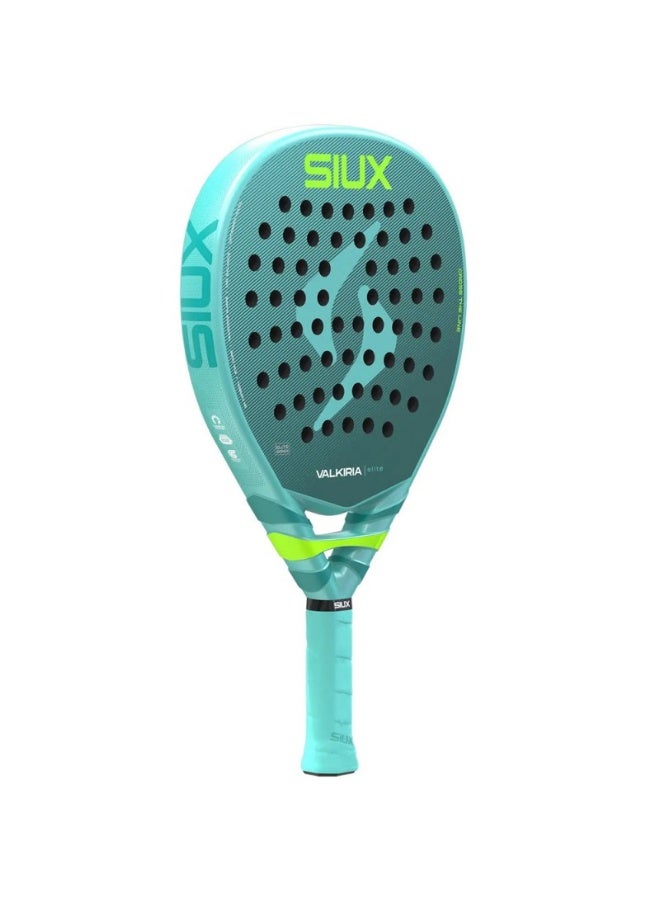 SIUX مضرب بادل سيوكس فالكيريا إيليت 2026 - مضرب هجين من ألياف الكربون 3K مع قلب من مادة EVA، خفيف الوزن (345-355 غرام)، بلمسة نهائية رملية، مناسب للاعبات المحترفات. - Image 3