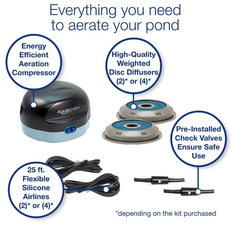 Aquascape 75000 Pond Air 2 (Double Outlet Aeration Kit) - Image 2